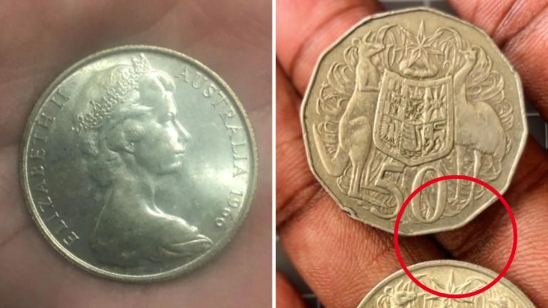 How much is a round 50 cent coin worth? Aussie discovers super rare silver piece in change